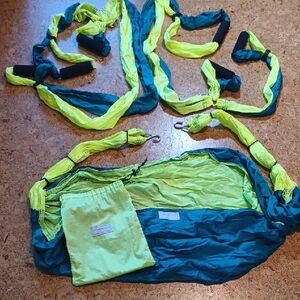 Yoga Styling Yoga Swing Teal & Lime